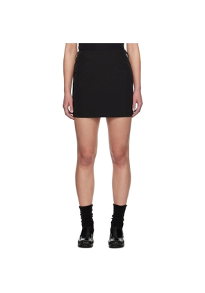 WYNN HAMLYN Black Sophia Miniskirt