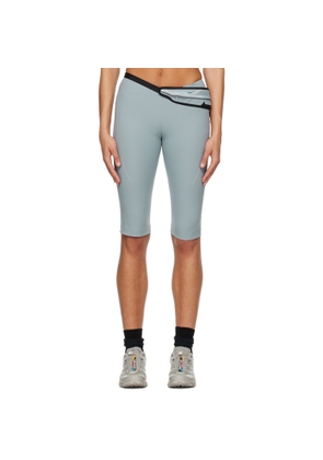 HYEIN SEO Blue Belted Shorts