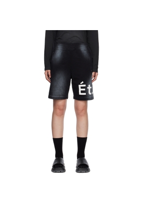 Études SSENSE Exclusive Black Tempera Shorts