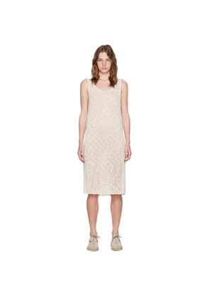 visvim Beige Harena Midi Dress