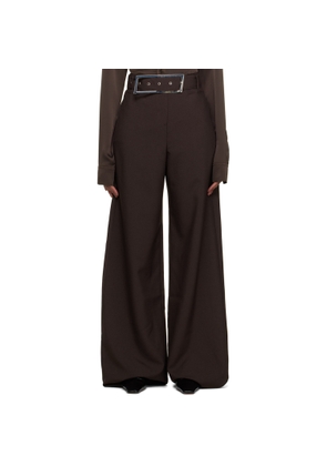 16Arlington SSENSE Work Capsule – Brown Hagen Trousers