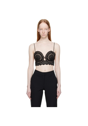 Stella McCartney Black Scalloped Camisole