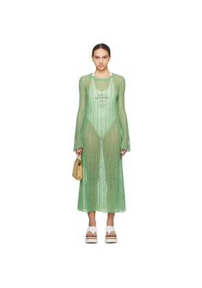 Stella McCartney Green Airy Maxi Dress