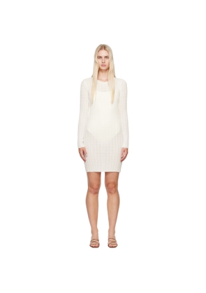 Loulou de Saison White Senty Minidress