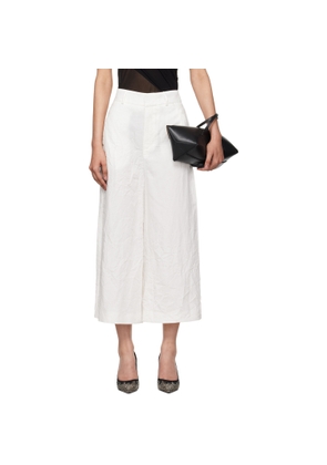 Gauge81 White Bannu Trousers