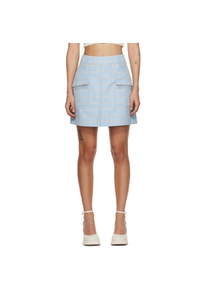 Shrimps Blue Rose Miniskirt