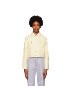 EYTYS SSENSE Exclusive Yellow Buck Jacket