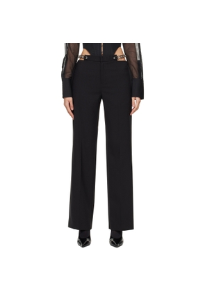 Dion Lee Black Chain Link Trousers