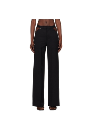 Dion Lee Black Pierced Stud Trousers