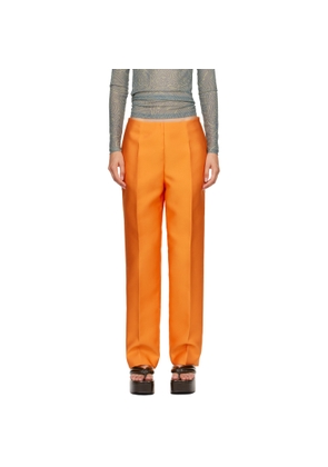 Dries Van Noten Orange Prati Trousers