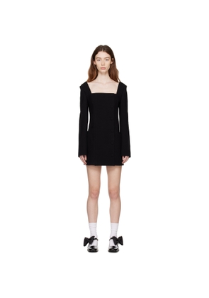 KIMHĒKIM Black Emma Minidress
