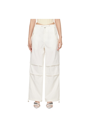 Dion Lee Off-White Parachute Trousers