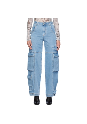 GCDS Blue Ultracargo Jeans