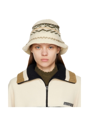 Isabel Marant Beige Galvin Hat