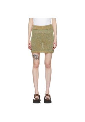 Maiden Name SSENSE Exclusive Multicolor Raven Mini Skirt