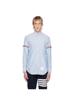 Thom Browne Blue Armbands Shirt