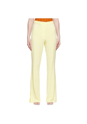 REMAIN Birger Christensen Yellow Jessie Trousers
