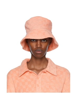 MISBHV Pink Toweling Bucket Hat