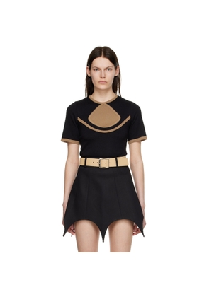 FIDAN NOVRUZOVA Black Cotton Sweater