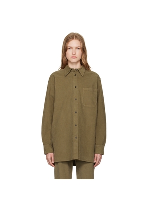 The Row Khaki Idro Shirt