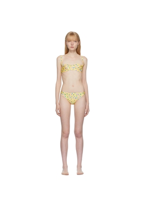 Mirror Palais SSENSE Exclusive Multicolor Girasoli Sweetheart Bikini