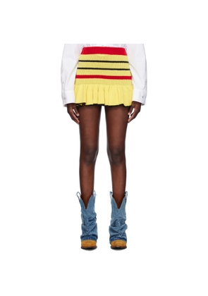 Sinead Gorey Yellow Ra-Ra Miniskirt