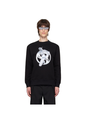 Stella McCartney Black Patch Sweatshirt