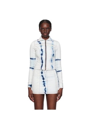 Sinead Gorey Blue Lace Denim Jacket