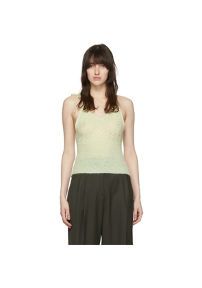 Maiden Name SSENSE Exclusive Green Félice Camisole