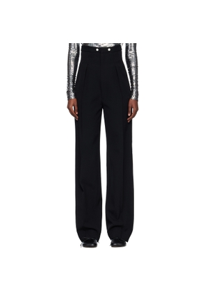 Maison Margiela Black Virgin Wool Trousers