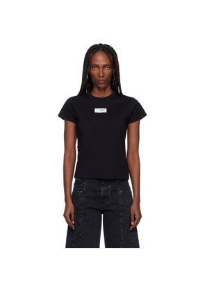MM6 Maison Margiela Black Numeric Cotton T-shirt
