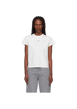 MM6 Maison Margiela Off-White Numeric Cotton T-shirt