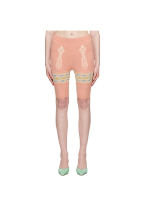 Conner Ives Pink Bike Shorts