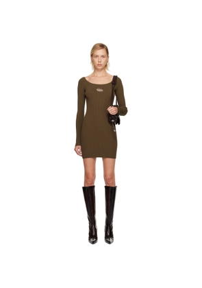 Diesel Khaki M-Vera Minidress