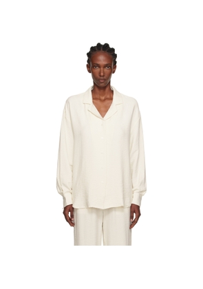Holzweiler White Summer Relaxed Shirt