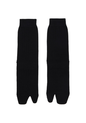 Maison Margiela Black Tabi Socks