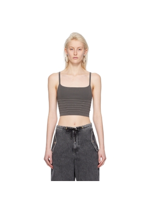 Dion Lee Khaki Ventral Compact Tank Top