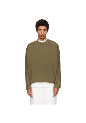 Entire Studios Khaki Heavy Long Sleeve T-shirt