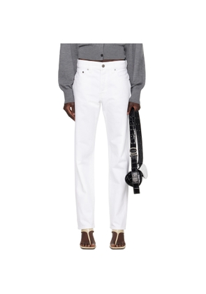 KHAITE White Callum Jeans