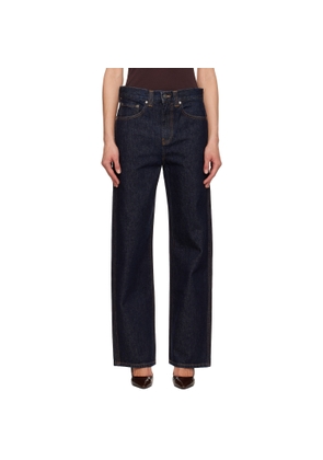 KHAITE Indigo Bonnie Jeans