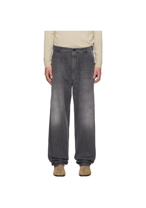 Maison Margiela Gray Straight-Leg Jeans