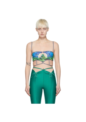 DIDU Green Polyester Bra