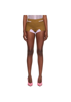 Ichiyo SSENSE Exclusive Pink & Beige Shorts