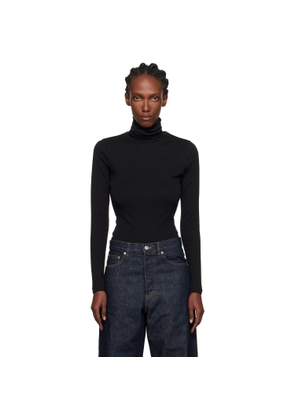 FLORE FLORE Black Dinah Turtleneck