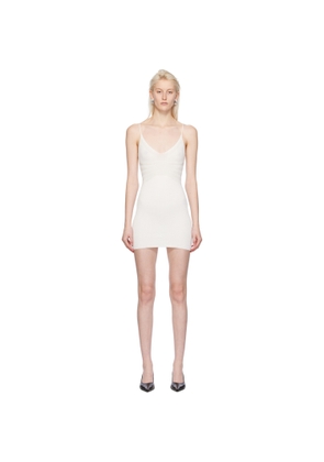 Dion Lee White Sculpt Minidress