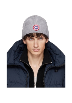 Canada Goose Gray Rib Beanie