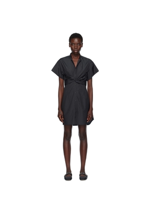 rag & bone Black Gretchen Shirt Minidress