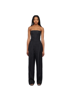 Stella McCartney Black Corset Jumpsuit