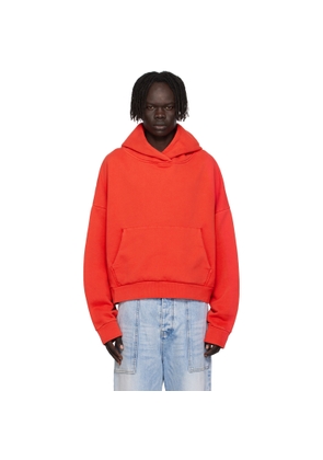 Entire Studios Red Heavy Hoodie