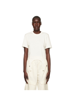 Dion Lee White Garter T-Shirt